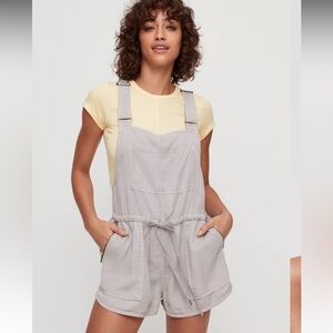 Aritzia Wilfred Free Beatriz Romper in Ashen Sz XS